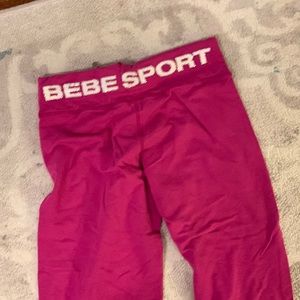 bebe sport capris